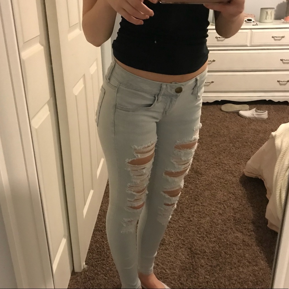 Ripped jeans